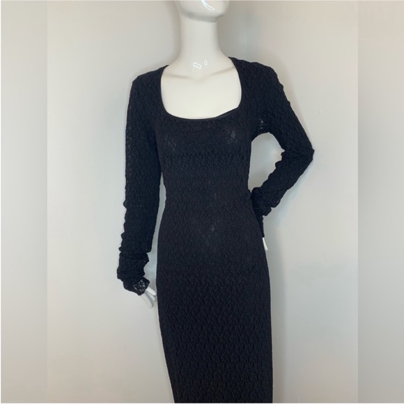 Dolce Gabbana black lace maxi dress - Picture 5 of 11